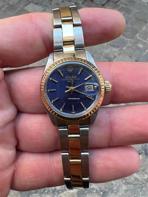 rolex datejust acciaio oro plexy